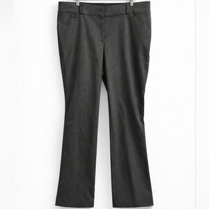 Lane Bryant Dress Pants Size 20R Gray Stretch Career Work Straight Leg Slacks